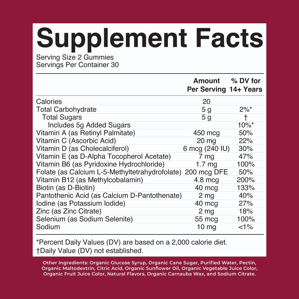 MaryRuth's Multivitamin Gummies for Women – Immune Support

