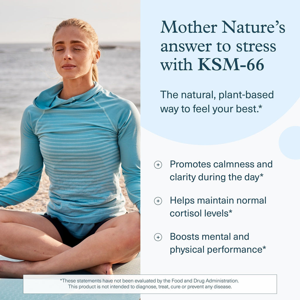 Youtheory Ashwagandha with Organic KSM-66 – Stress & Energy

