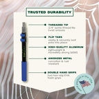 EverSprout Telescoping Cobweb Duster with Extension Pole

