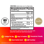 MegaRed Omega 3 Fish Oil & Krill Oil Softgels

