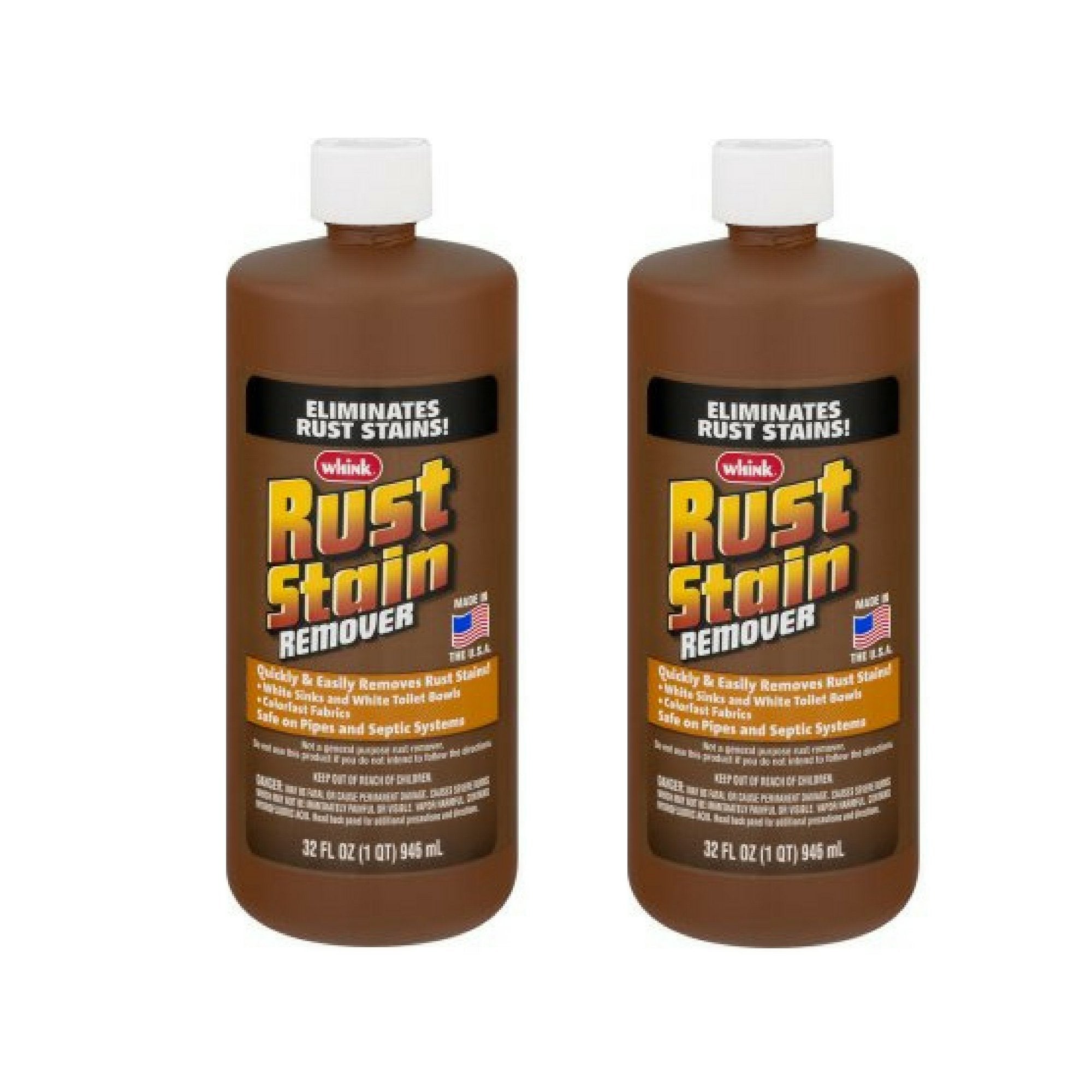 Whink Rust Stain Remover – Liquid Acid-Based Formula


