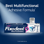Fixodent Professional Denture Adhesive for All-Day Hold

