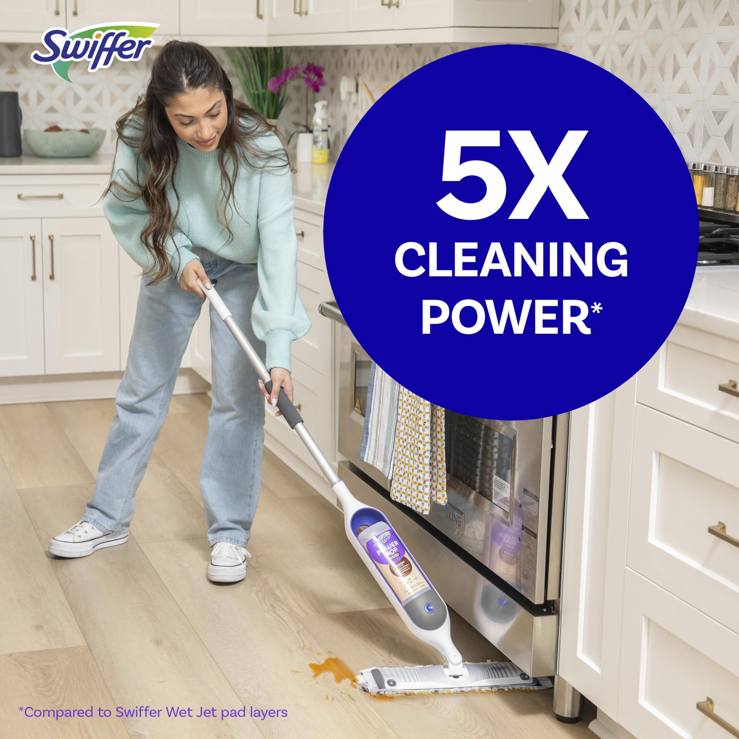 Swiffer PowerMop All-In-One Floor Cleaning System

