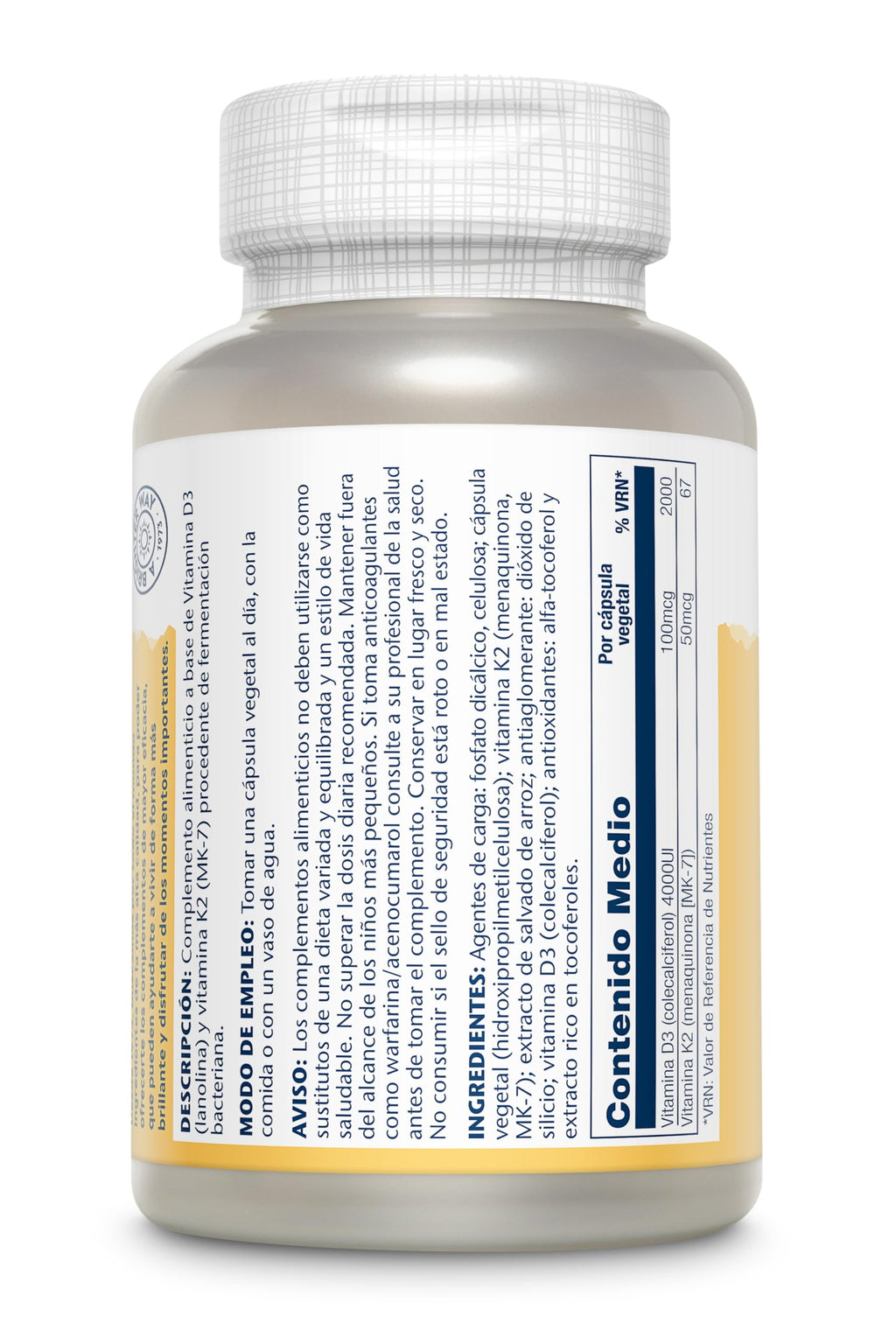Solaray Vitamin D3 K2 Supplement | Bone Health & Immunity

