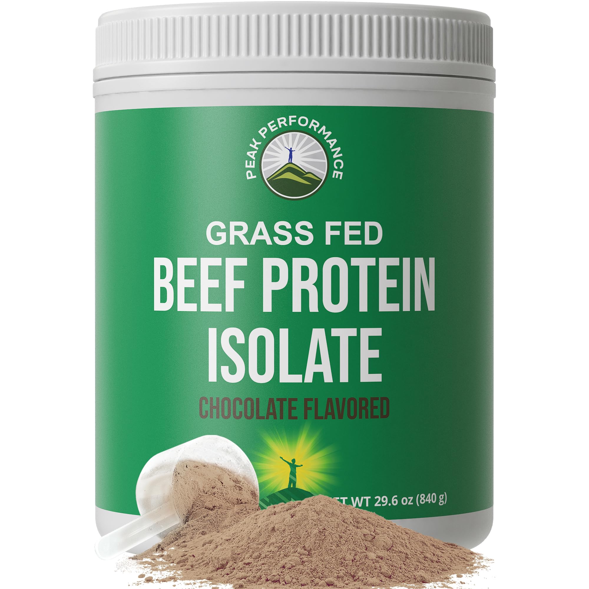 Grass Fed Beef Protein Powder Isolate - Lactose Free, Dairy Free, Whey Free