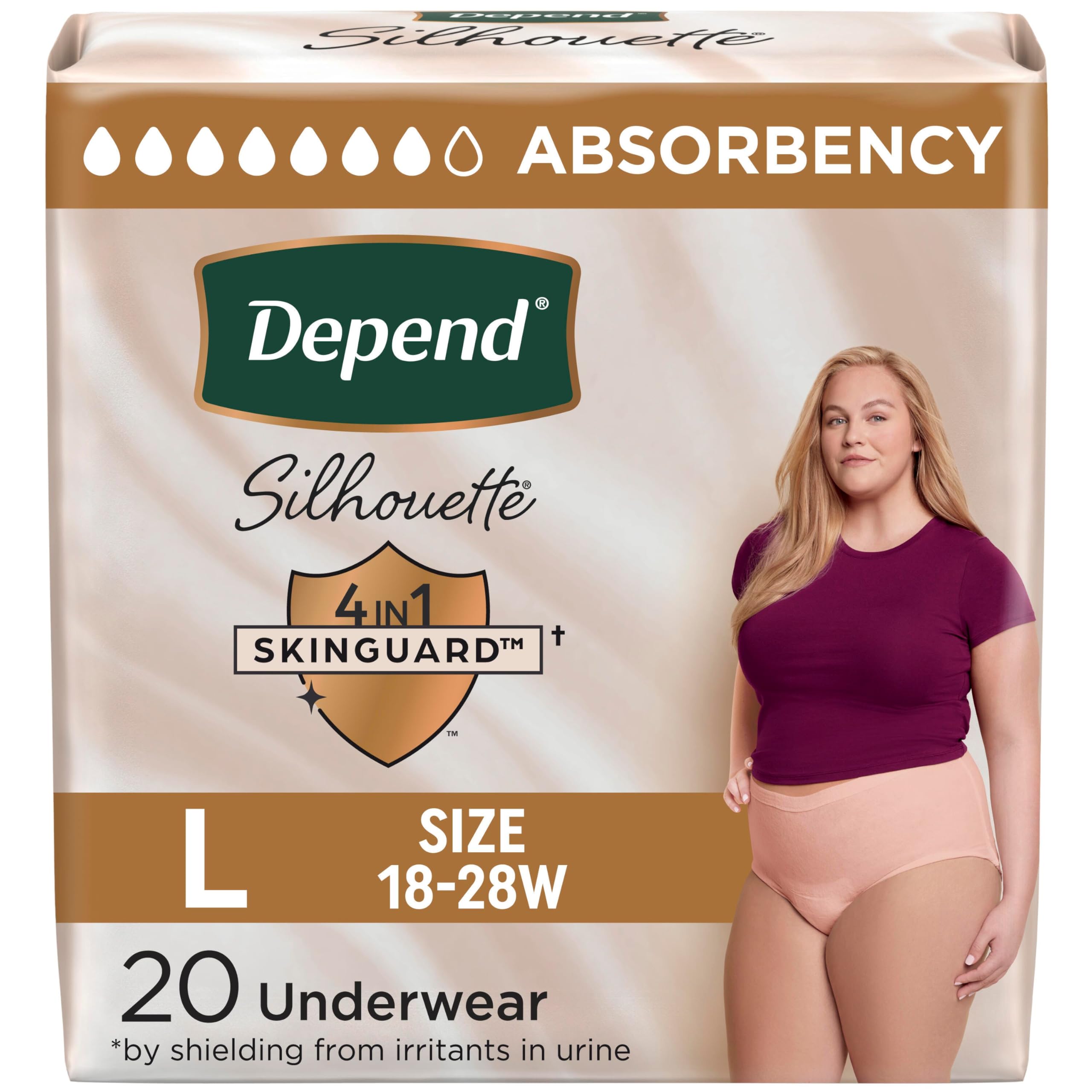 Depend Silhouette Incontinence Underwear Maximum Absorbency