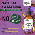 Milk Thistle Liquid Drops – Wild & Organic Liver Support

