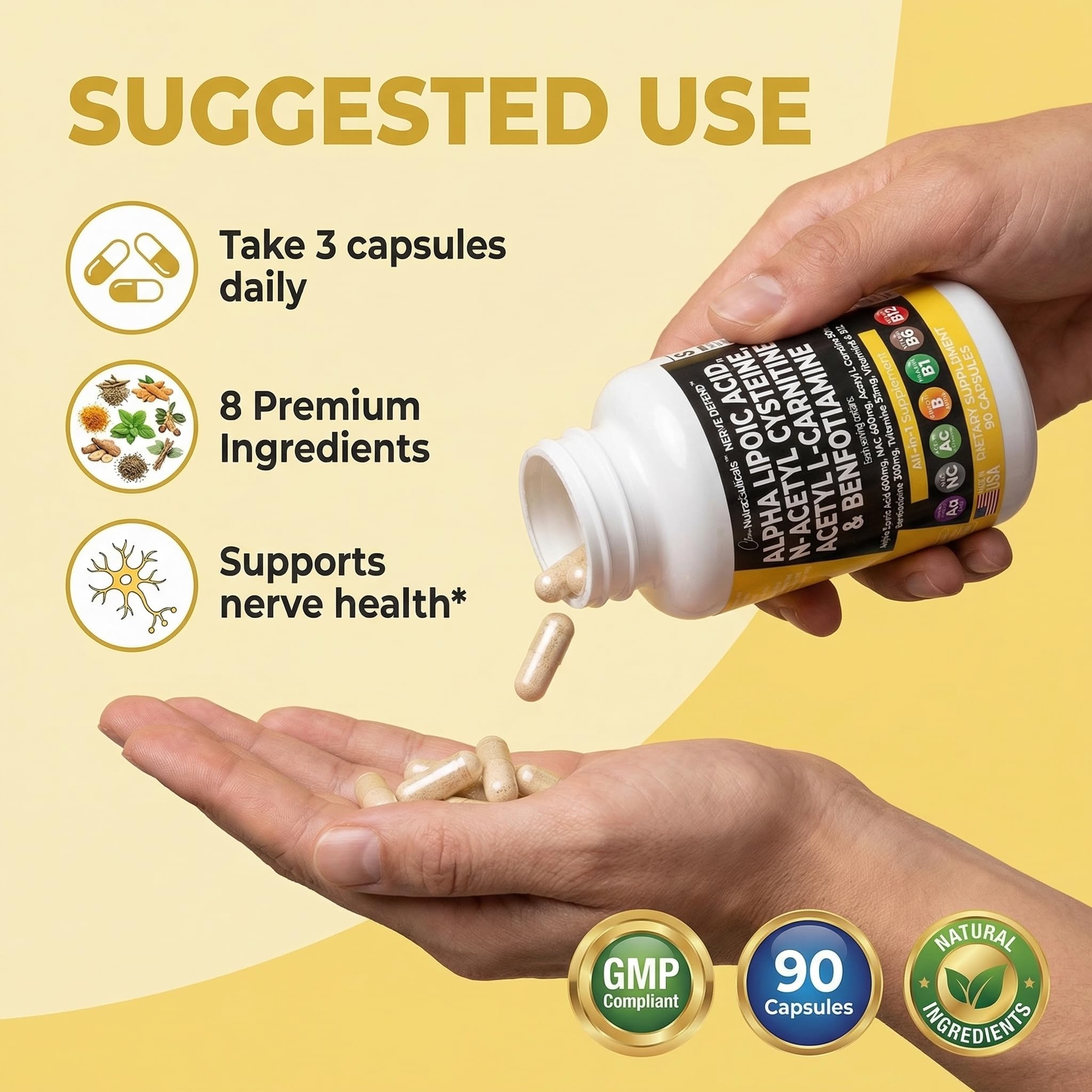 Clean Nutra Nerve Defend All-In-One Nerve Support

