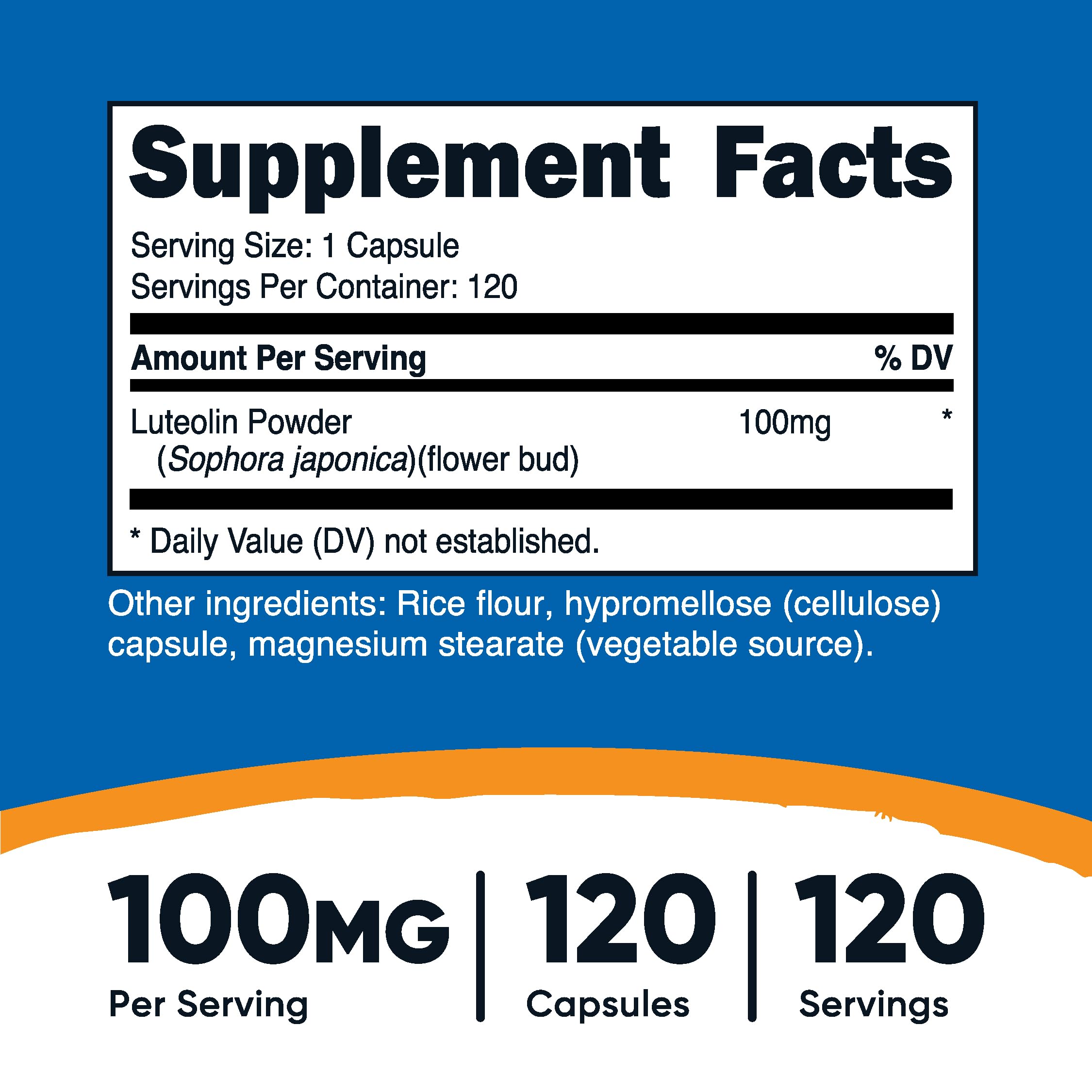 Luteolin Dietary Supplement by Nutricost

