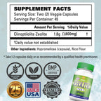 Zeolite Pure Capsules Detox for Full-Body Cleanse

