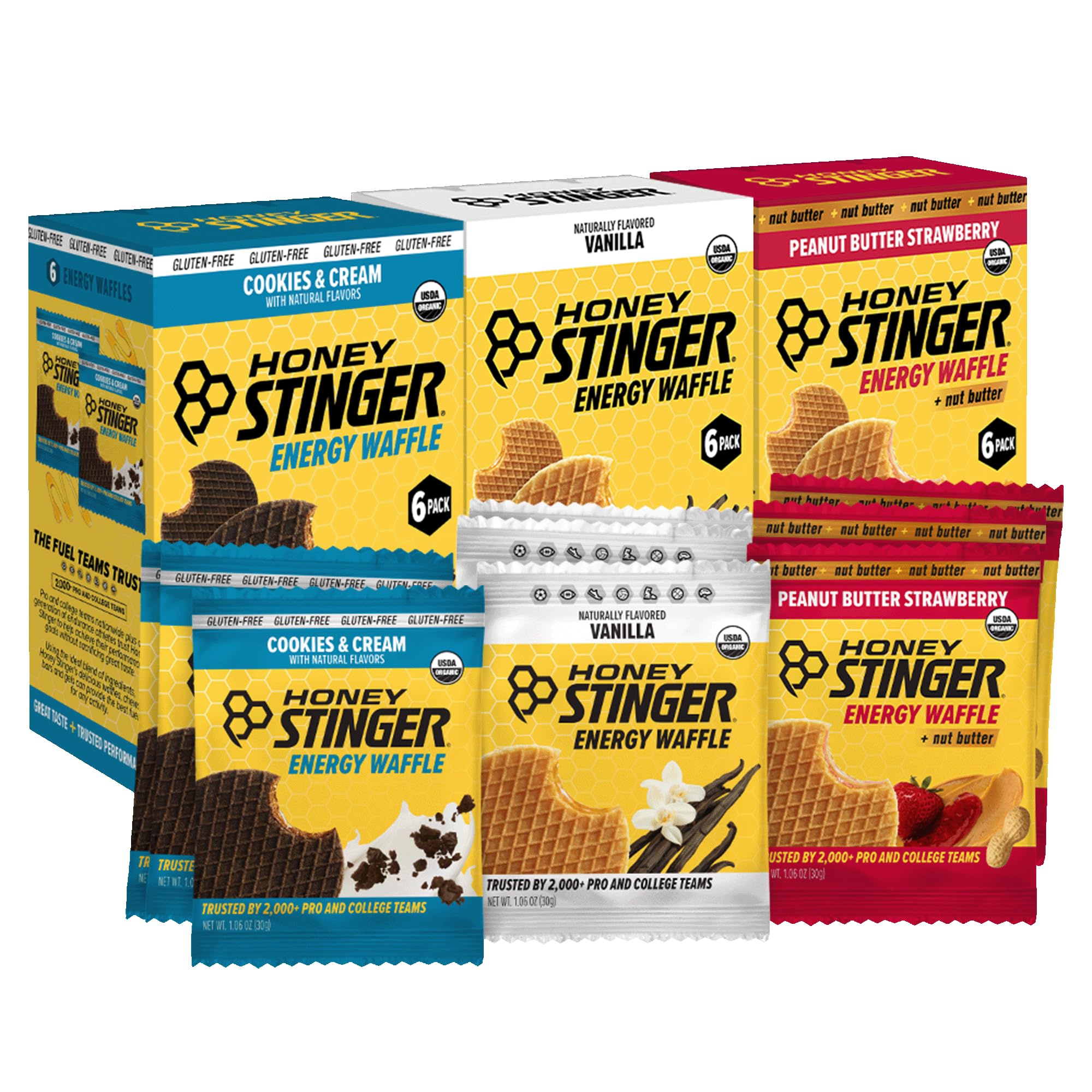 Stinger Organic Waffle Energy Snack