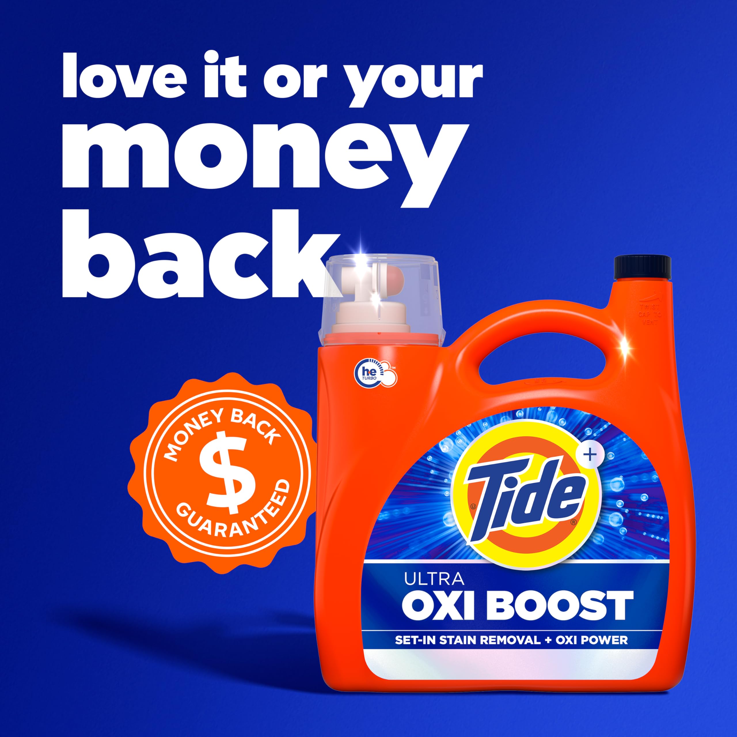 Tide Ultra Oxi Boost Liquid Laundry Detergent

