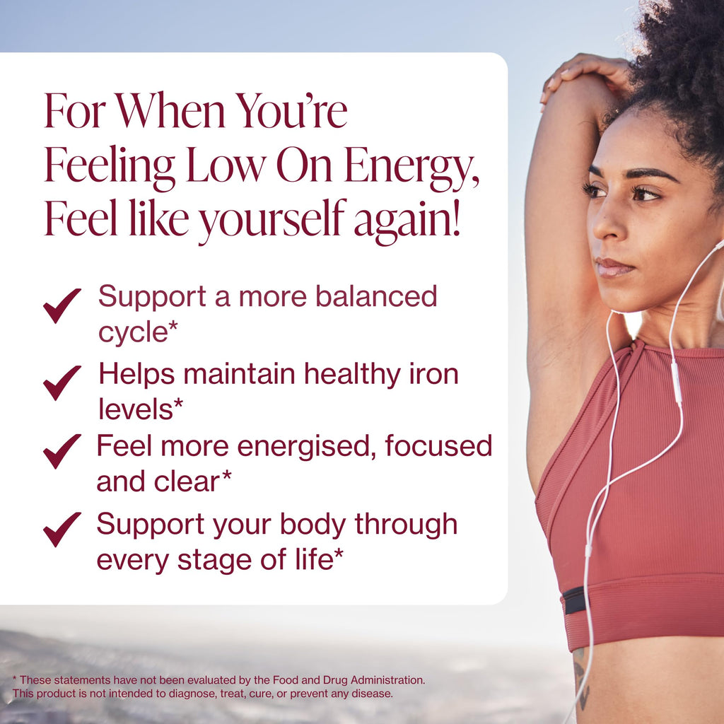 Iron Supplement for Women | Chelated Iron Bisglycinate

