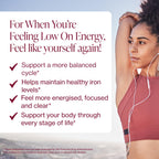 Iron Supplement for Women | Chelated Iron Bisglycinate

