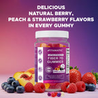 Vitamatic Prebiotic Fiber Gummies for Adults Zero Sugar

