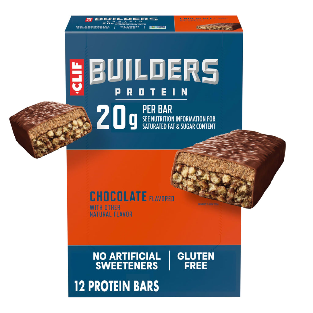 CLIF BUILDERS Protein Bars - Plant Based Protein

