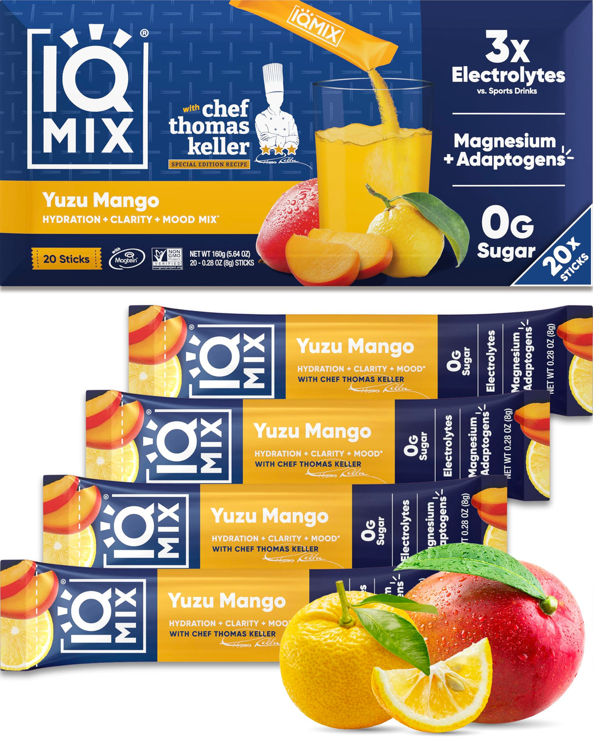 IQMIX Hydration Electrolyte Powder – 4-in-1 Formula