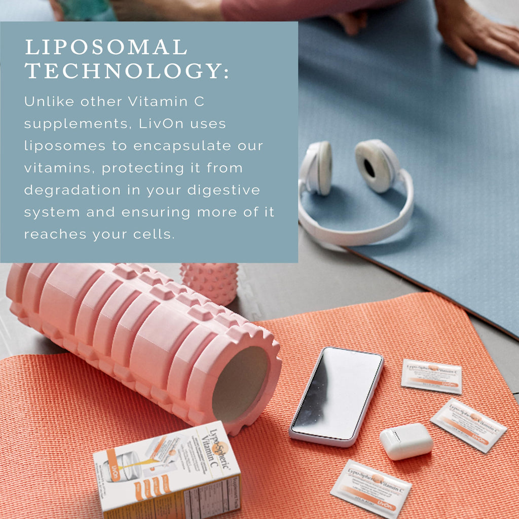 LivOn Liposomal Vitamin C 1000mg | Immune Support

