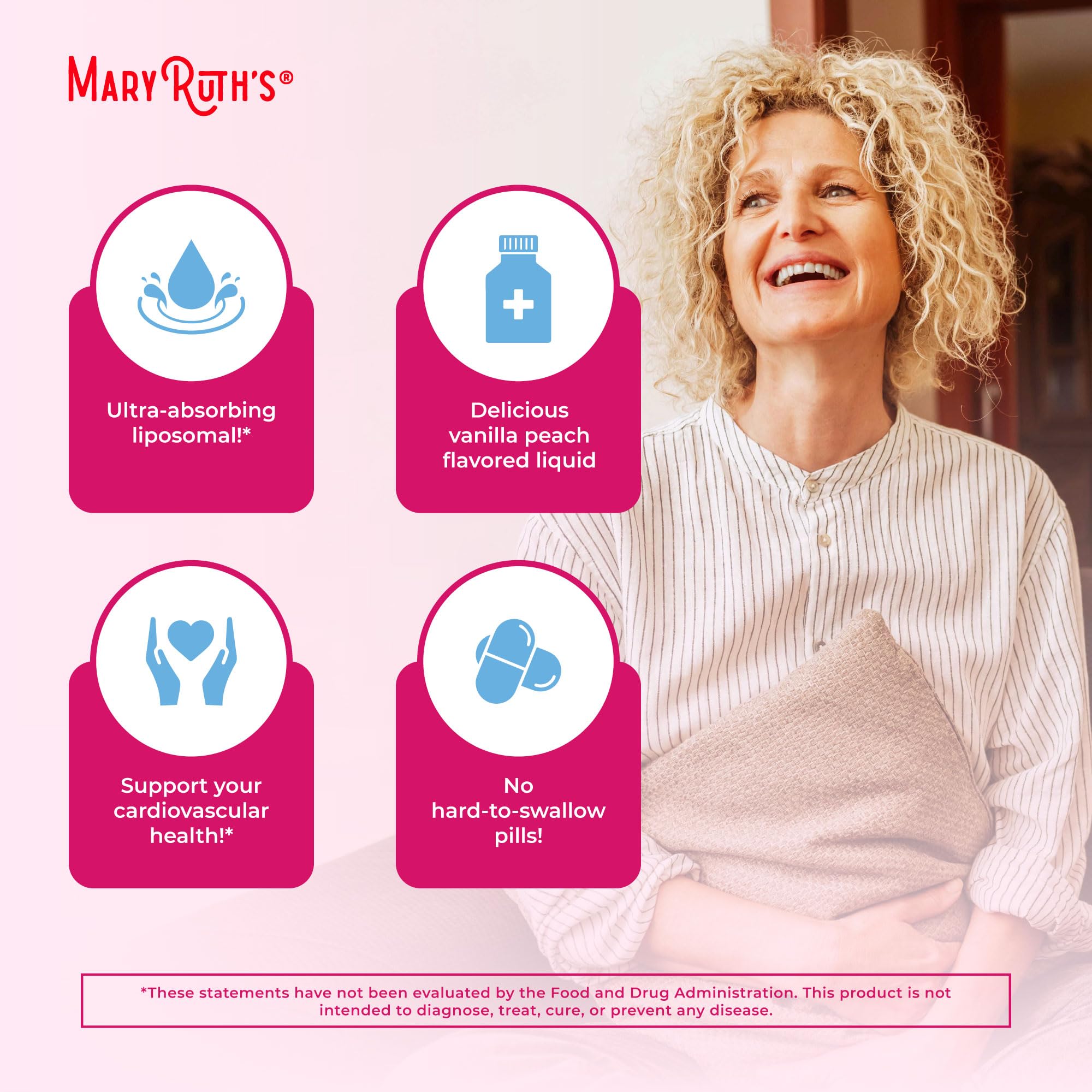 MARYRUTH'S Liposomal Multivitamin for Women – Immune Support

