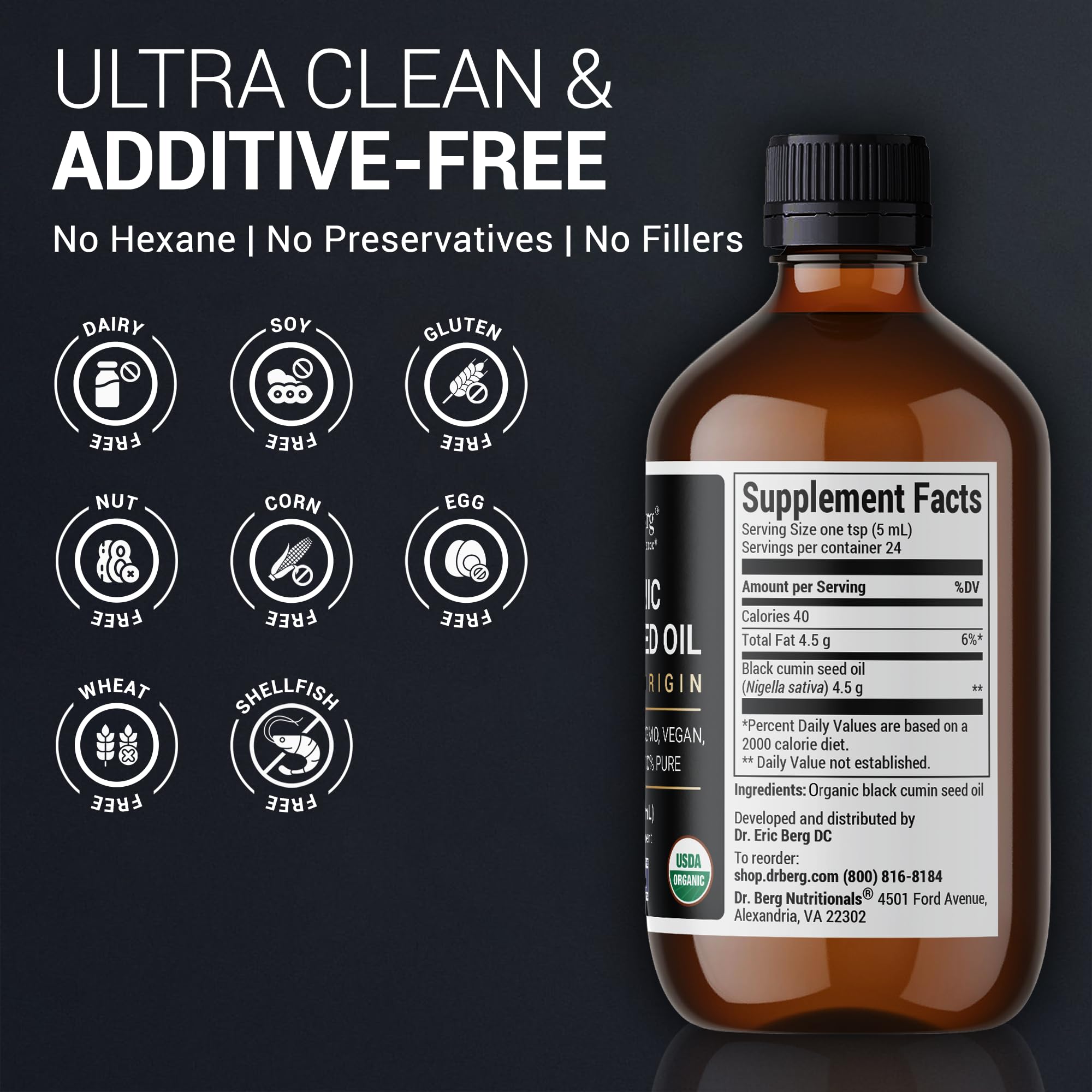Dr. Berg Seed Oil | Pure Plant Oil

