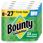 Bounty White Paper Towels | Highly Absorbent Diamond Texture

