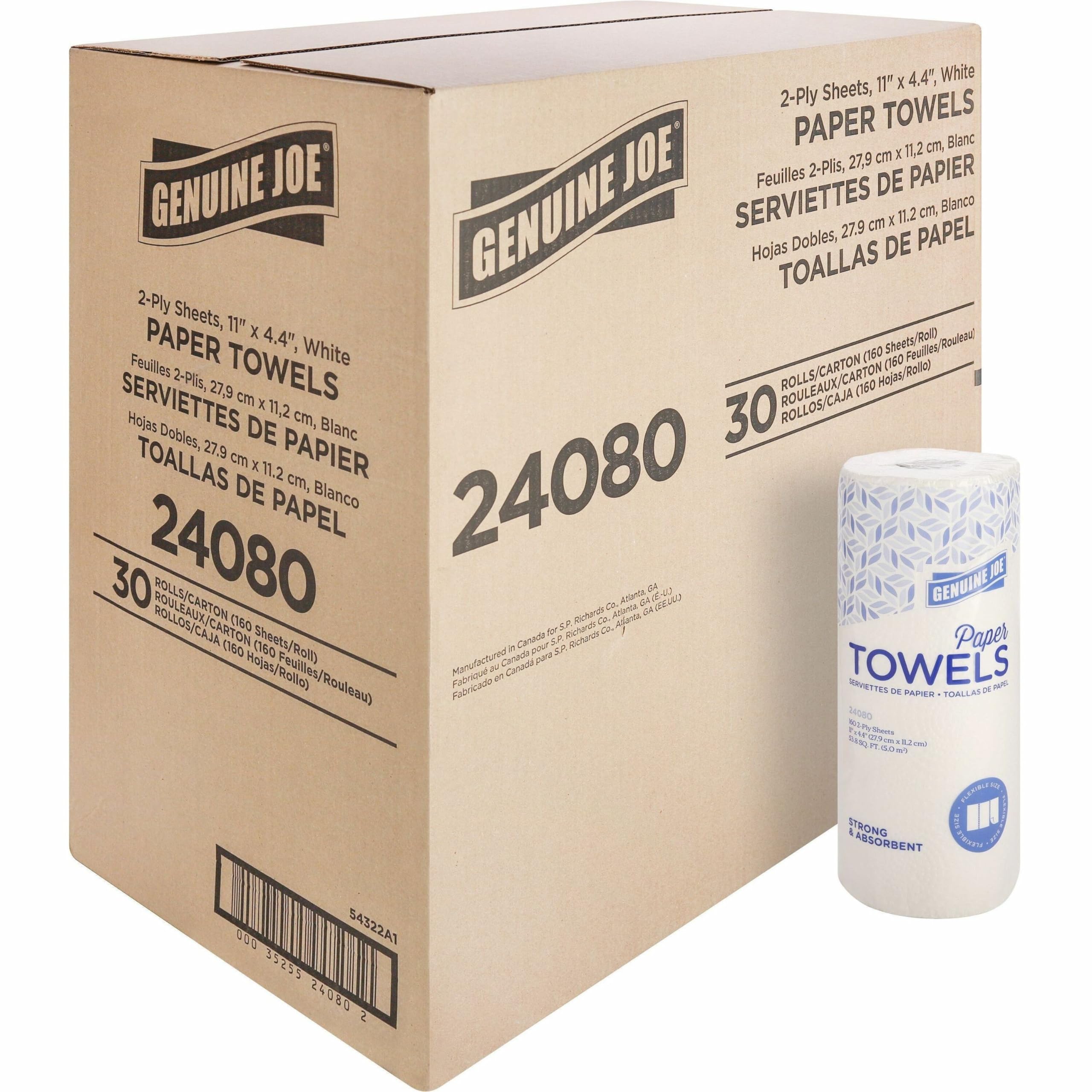 Genuine Joe Paper Towels - Perforated Sheets