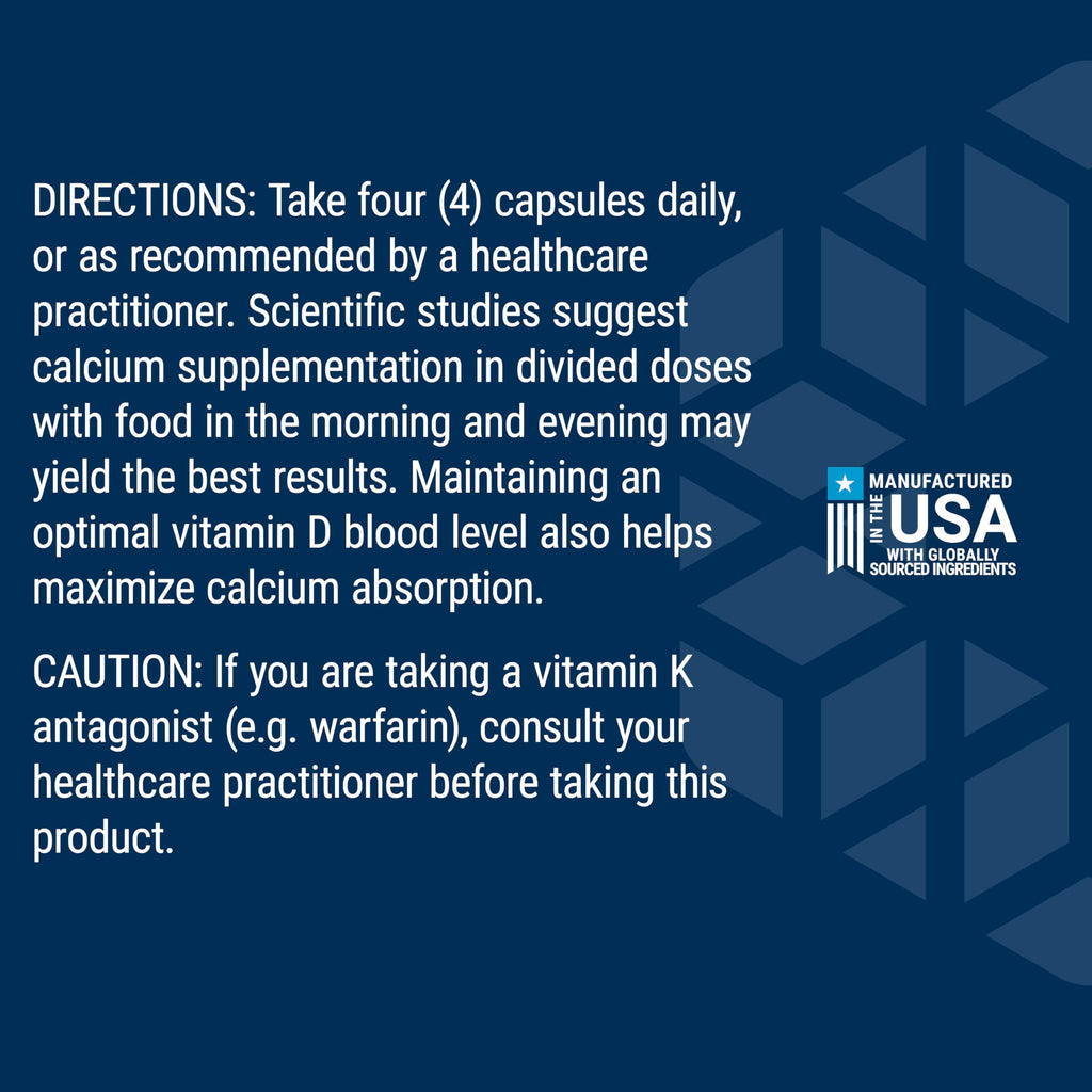 Life Extension Calcium Supplement – Bone Restore Elite

