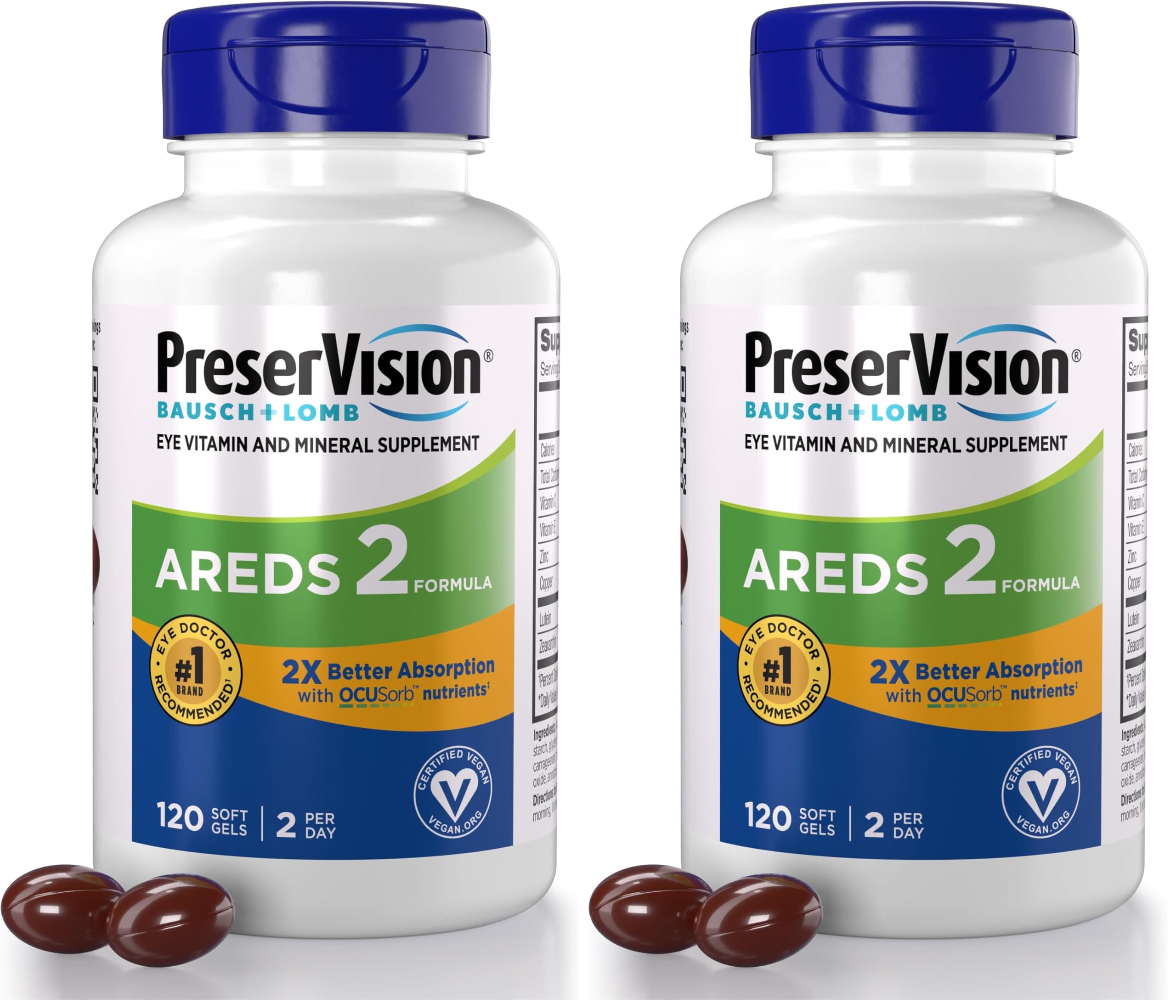 PreserVision AREDS 2 Eye Vitamins by Bausch + Lomb