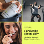 Momentous Creatine Chews - Creatine Monohydrate for Strength

