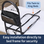 Medline Bed Assist Bar with Storage Pocket


