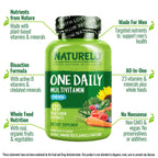 Naturelo Men’s One Daily Multivitamin – Plant-Based

