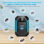 Ultrasonic Pest Repeller – 2-Mode Plug-in Control

