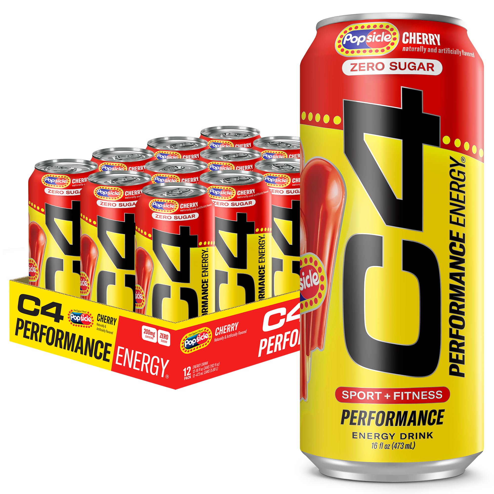 C4 Original Sugar Free Energy Drink for Pre-Workout