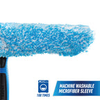 Unger 2-in-1 Window Cleaning Tool – Squeegee & Scrubber

