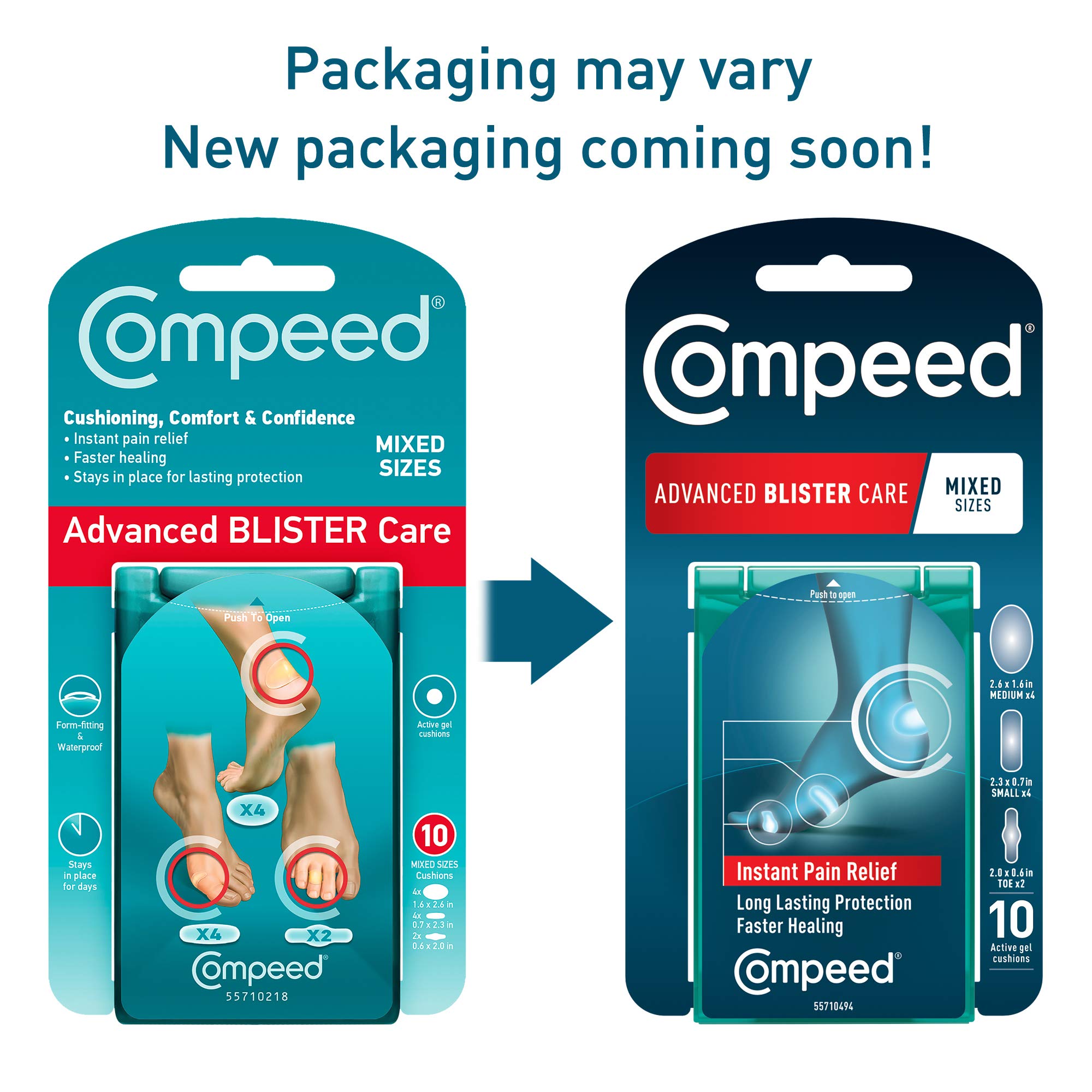Compeed Advanced Blister Pads | Hydrocolloid Cushions

