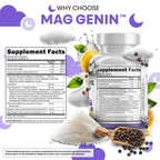 Clean Nutraceuticals Mag Genin Magnesium Complex L-Theanine

