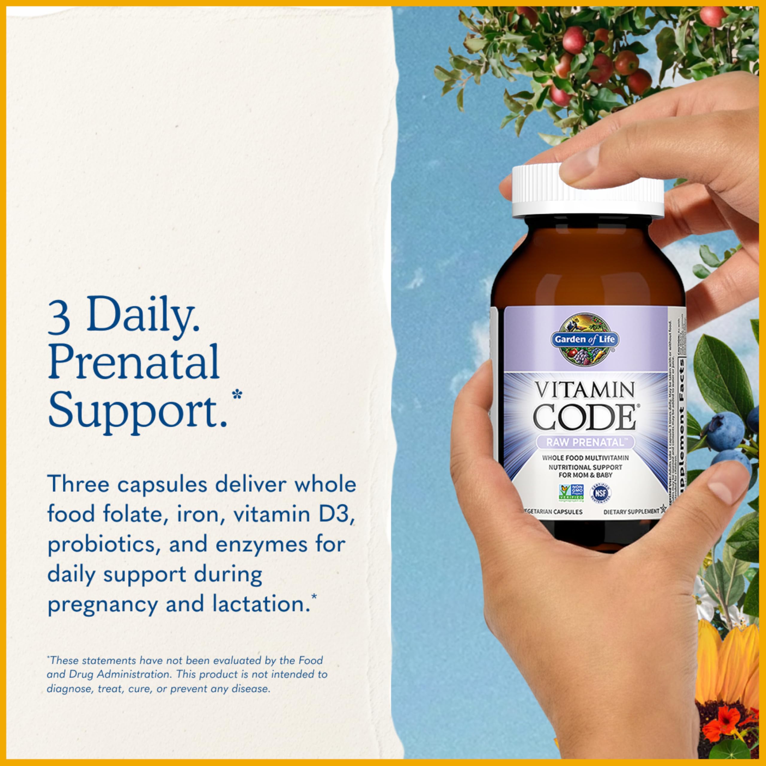 Garden of Life Vitamin Code Raw Prenatal Multivitamin

