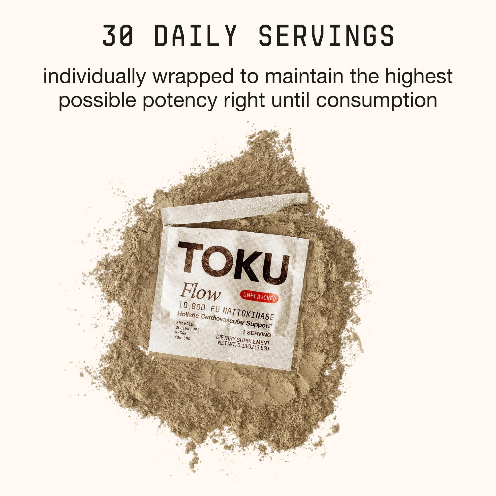 Toku Nattokinase Daily Circulation Support Powder


