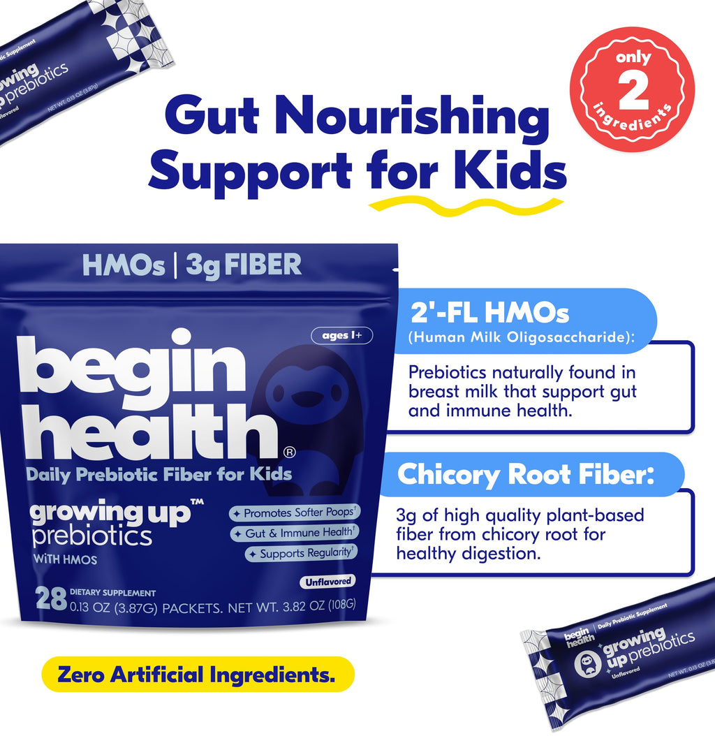 Kids Prebiotic Powder for Digestive Health - Unflavored

