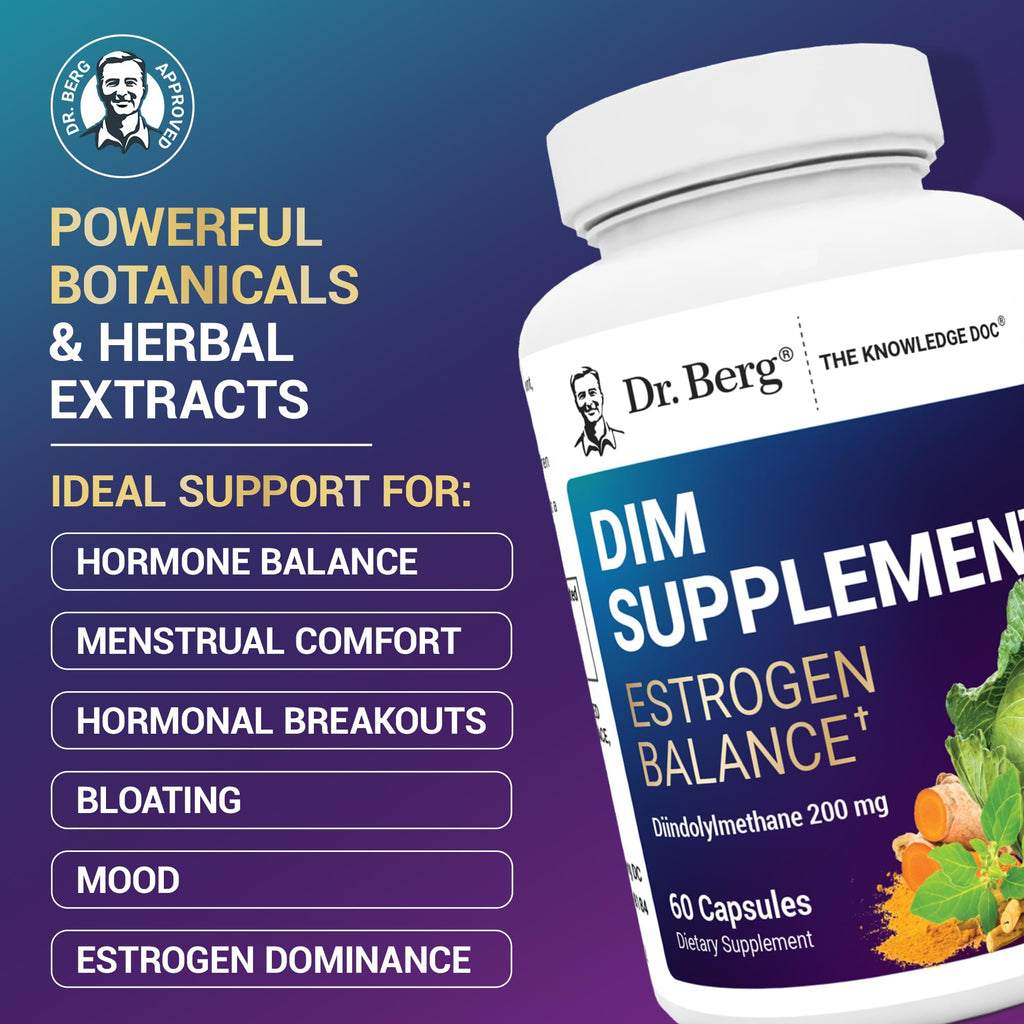 Dr. Berg DIM Supplement for Hormone Balance

