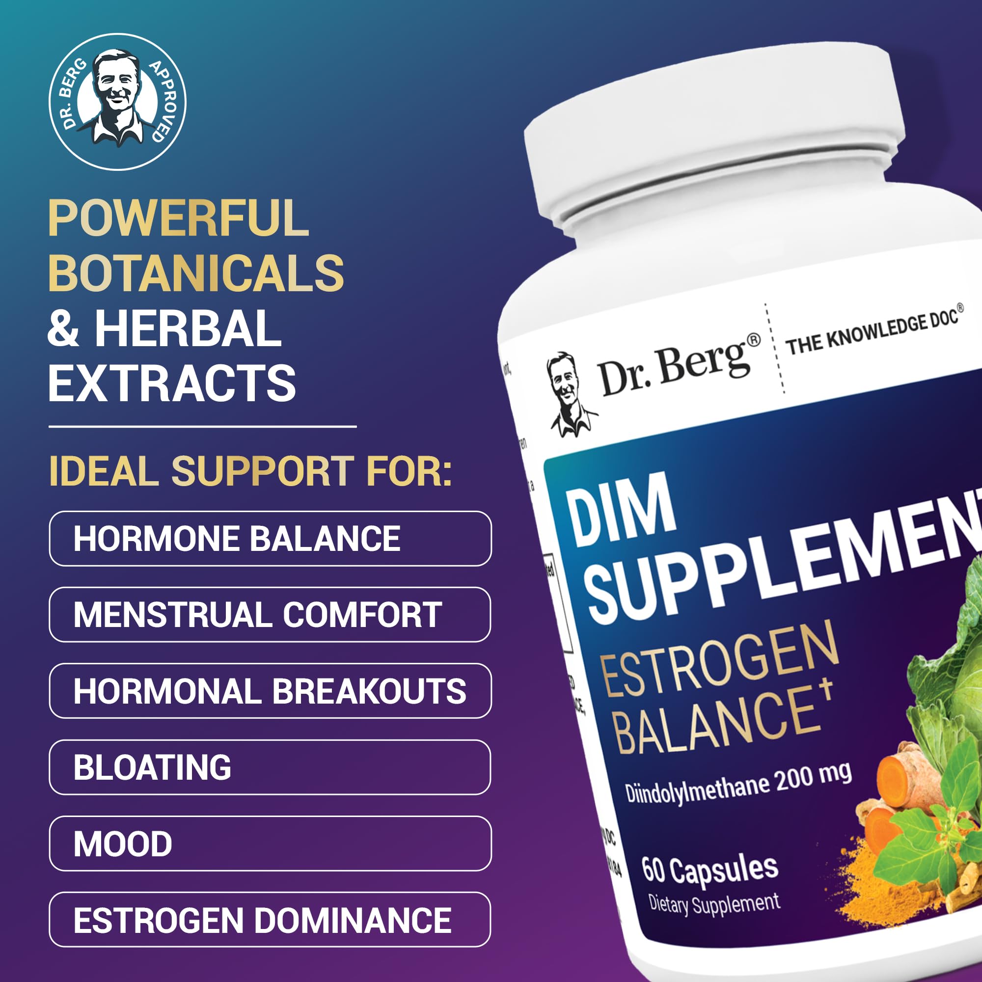 Dr. Berg DIM Supplement for Hormone Balance

