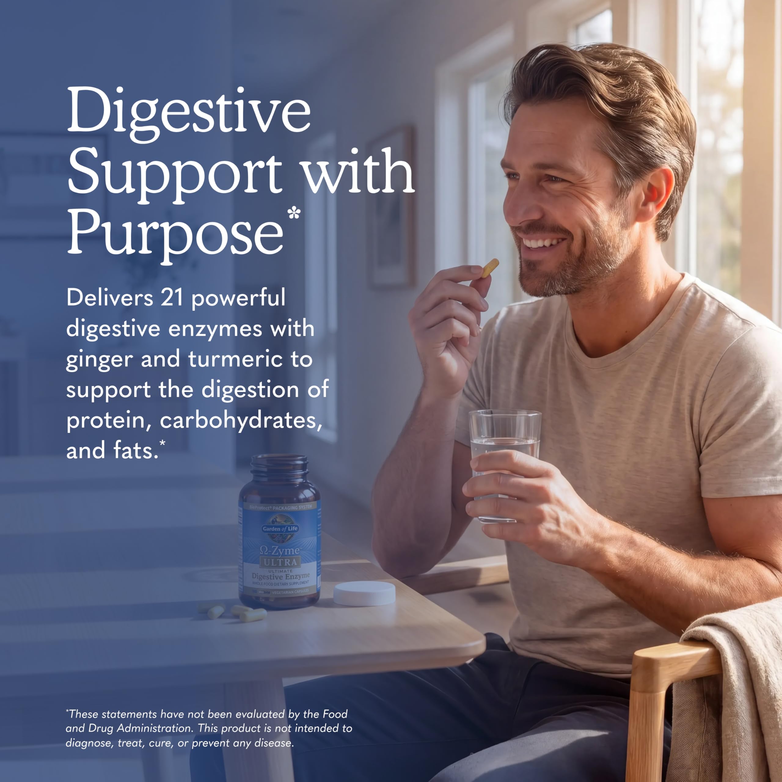Garden of Life Omega-Zyme ULTRA Digestive Enzymes

