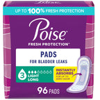 Poise Incontinence Pads & Postpartum Pads for Bladder Leaks