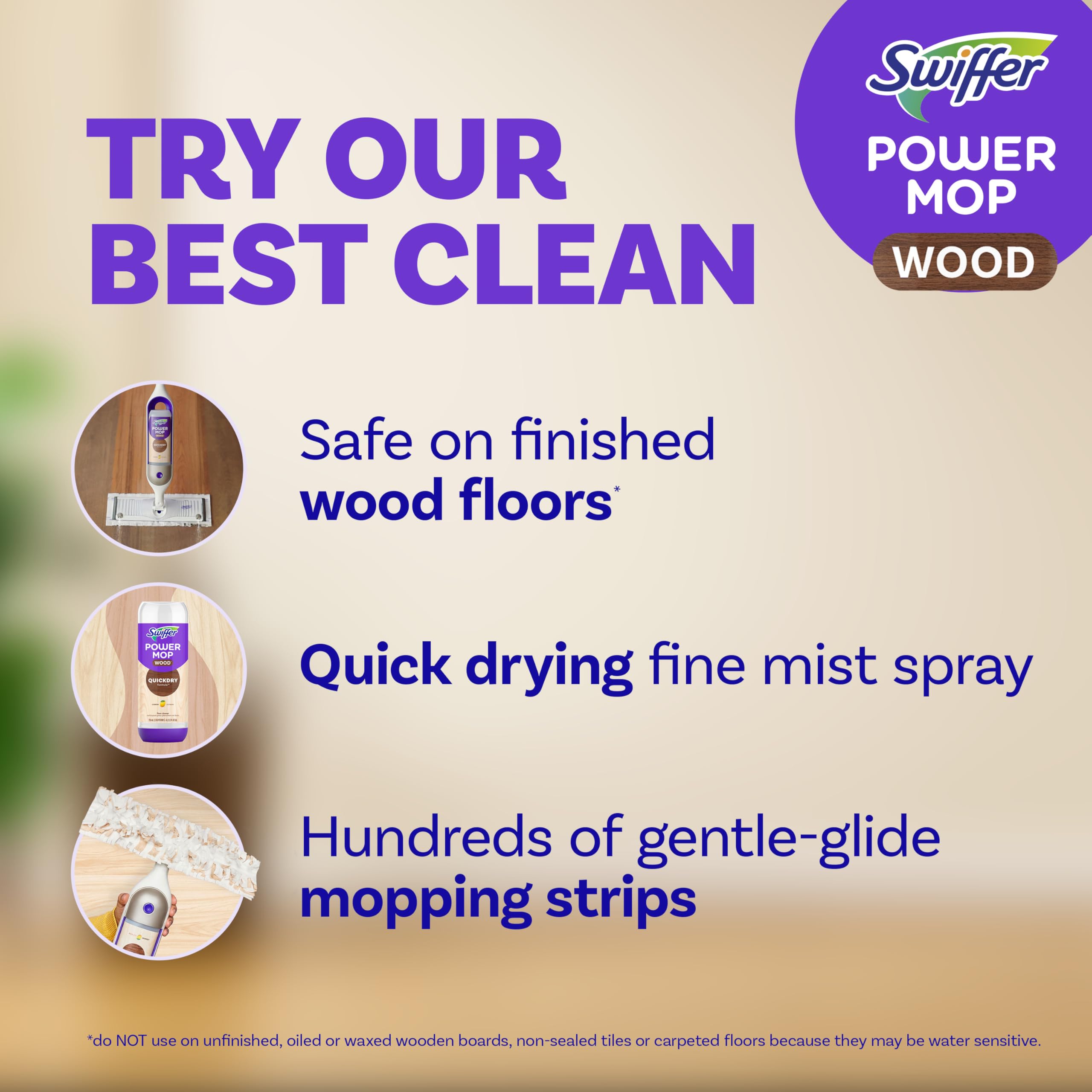 Swiffer PowerMop All-In-One Floor Cleaning System

