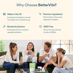 Bettervits Probiotics for Digestive Health | Immune Support

