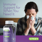 Viteey Sambucus Elderberry Gummies – Immunity Support

