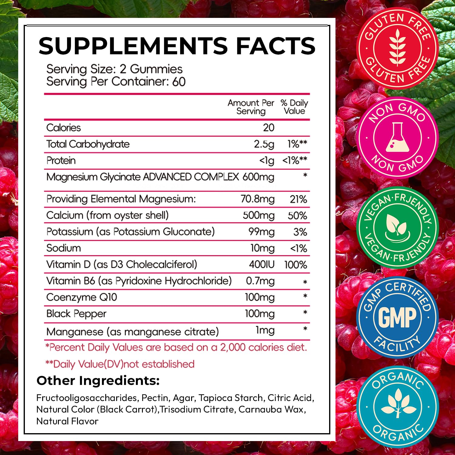 Magnesium Glycinate Gummies with Calcium & Vitamin B6

