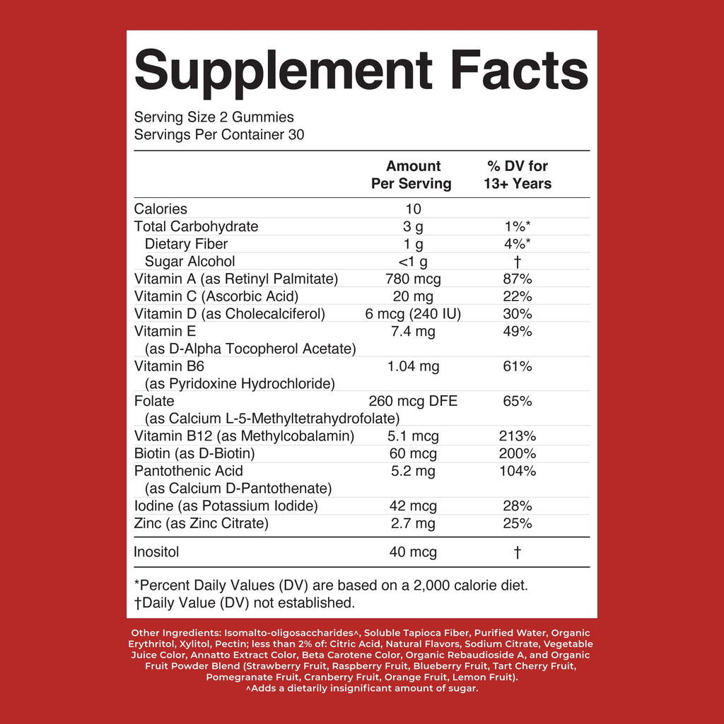 MaryRuth's Multivitamin Gummies | Daily Nutrition Support

