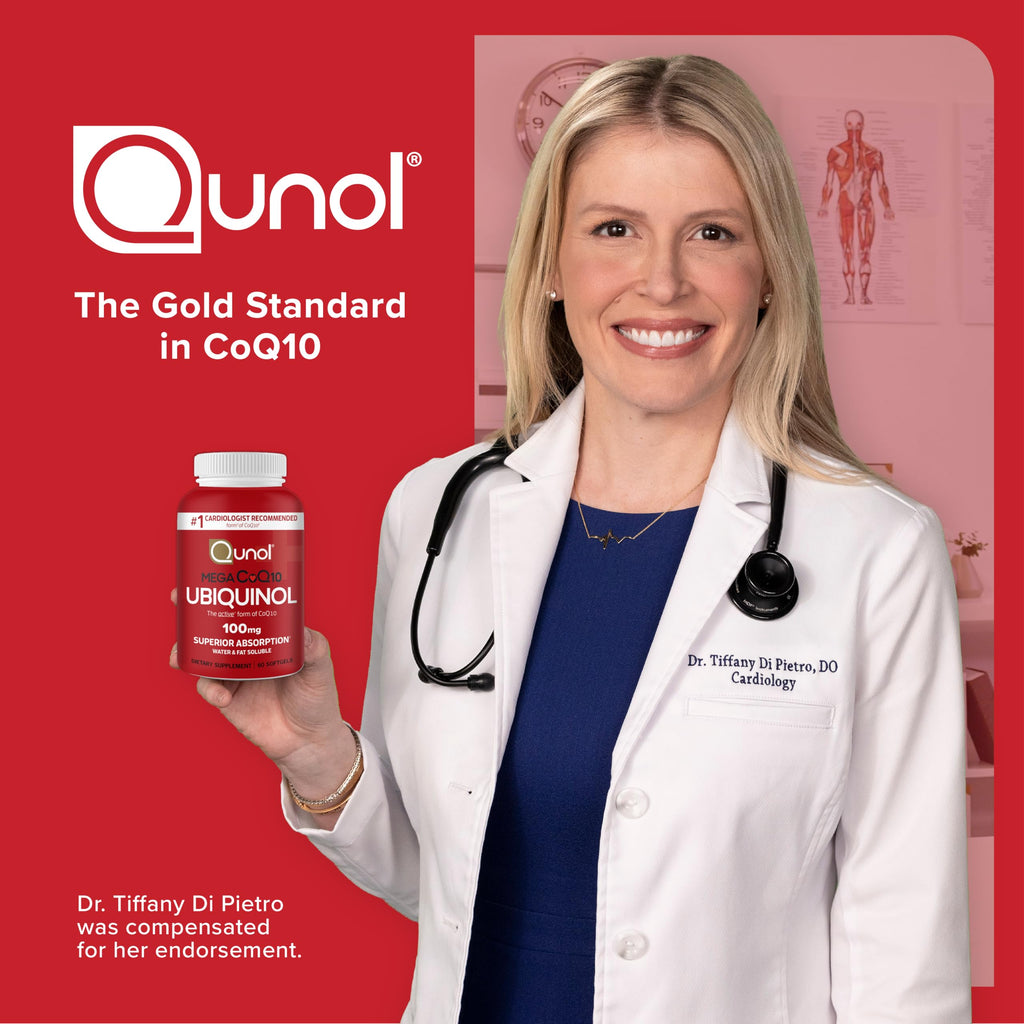 Qunol Mega Ubiquinol CoQ10 Supplement | Superior Absorption

