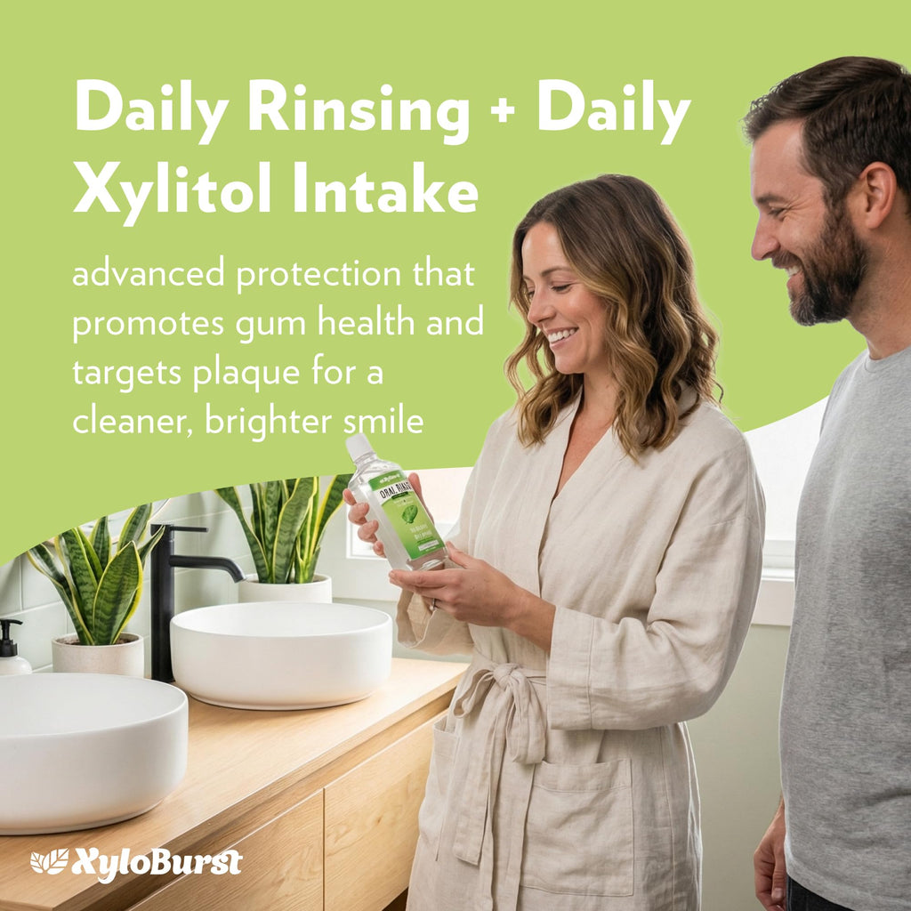 Xyloburst Xylitol Mouthwash - Alcohol-Free & Fluoride-Free

